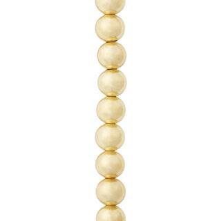 12 Pack: Gold Metal Round Beads, 8mm by Bead Landing™ | 8 mm | Michaels® | Michaels Stores