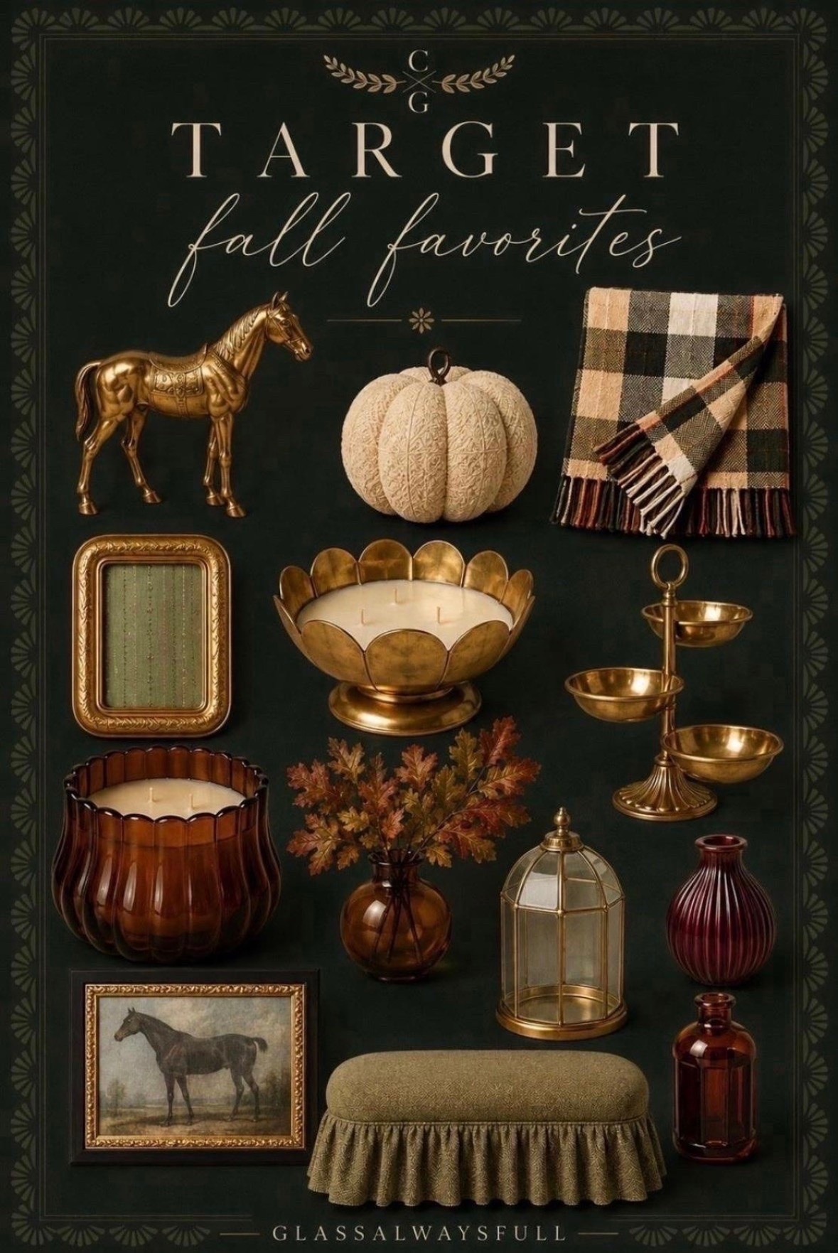 Target fall favorites! Classic fall decor, warm fall decor, tasteful fall decor, pumpkins, fall pillows, fall candle, Ralph Lauren style fall decor. Glassalwaysfull

#LTKSeasonal

#LTKHome #LTKOver40