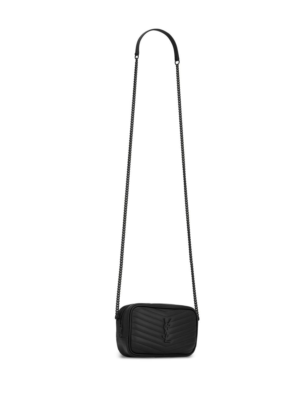 Saint Laurent Mini Lou Quilted Crossbody Bag - Farfetch | Farfetch Global