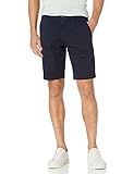 Lacoste Men's Silm Fit Stretch Gabardine Bermuda Shorts, Navy Blue, 38 | Amazon (US)