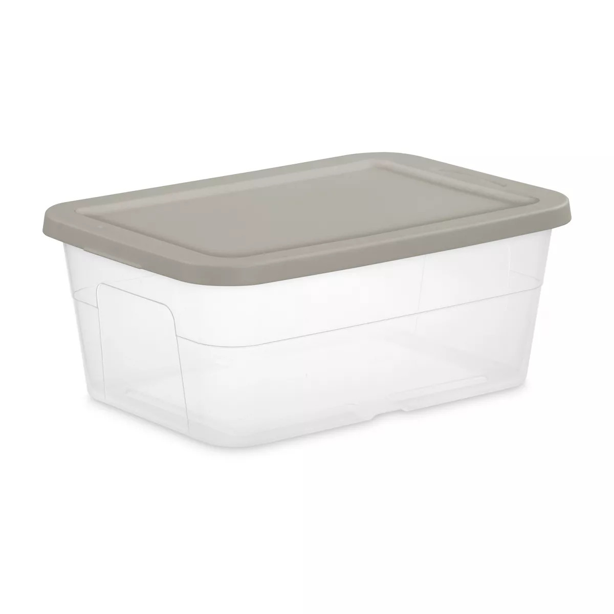 2pk 16qt Storage Boxes Gray - Room Essentials™ | Target