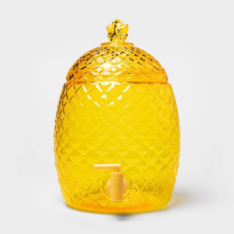 1.8gal Plastic Figural Pineapple Beverage Dispenser - Sun Squad™ | Target