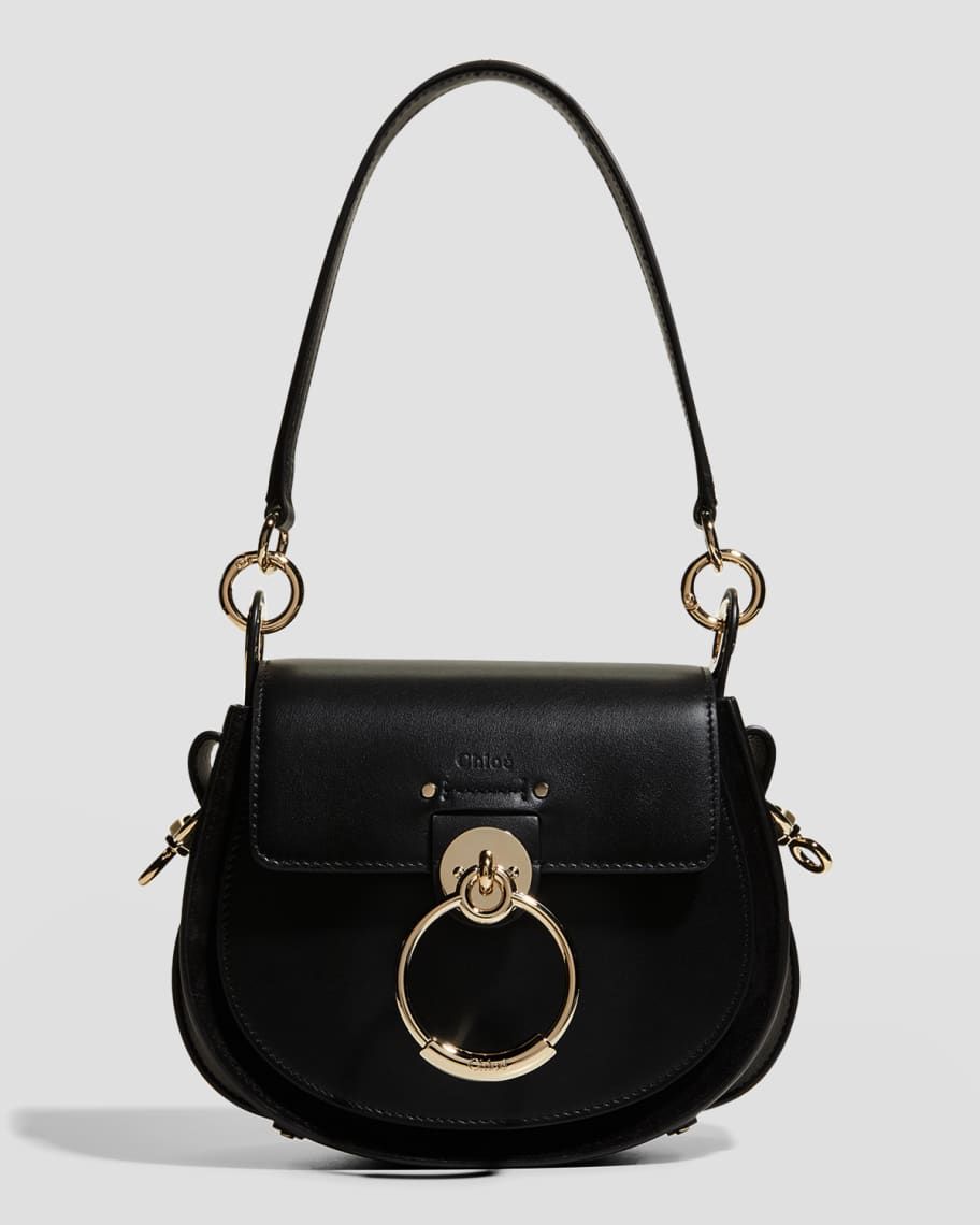 Chloe Tess Small Saddle Crossbody Bag | Neiman Marcus