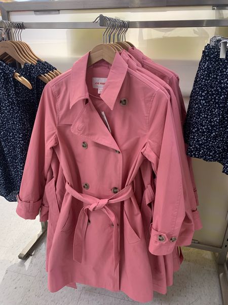 what’s better than a perfectly pink trench for spring? Joe Fresh has these new pink coats in and I’m adding to cart! I wear a size small and it fits nicely 💕

#LTKstyletip #LTKSeasonal #LTKfindsunder100