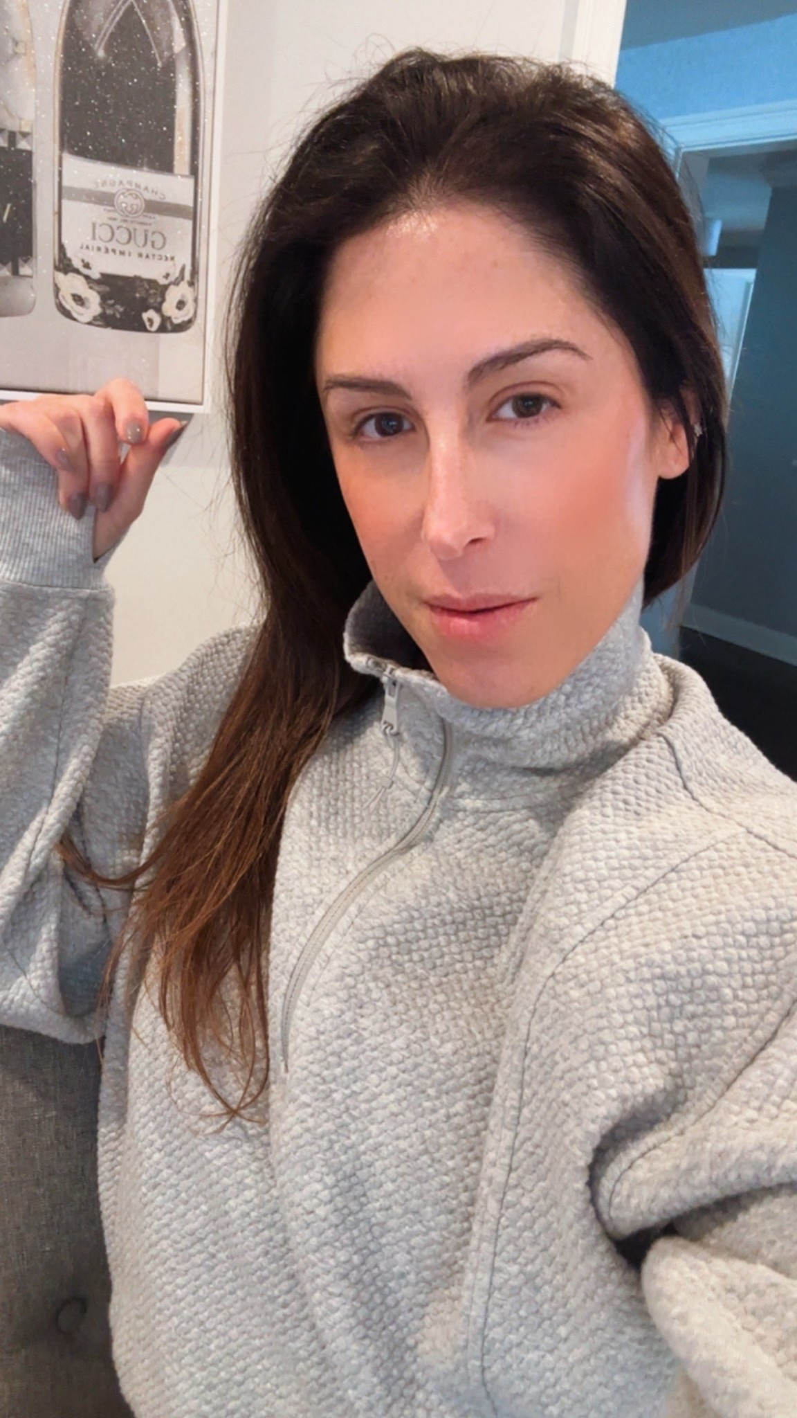 Favorite budget-friendly 3/4 zip textured sweatshirt ❤️ Grey is sold out, but the oatmeal is sooo good 

#LTKSaleAlert #LTKFindsUnder100 #LTKootd