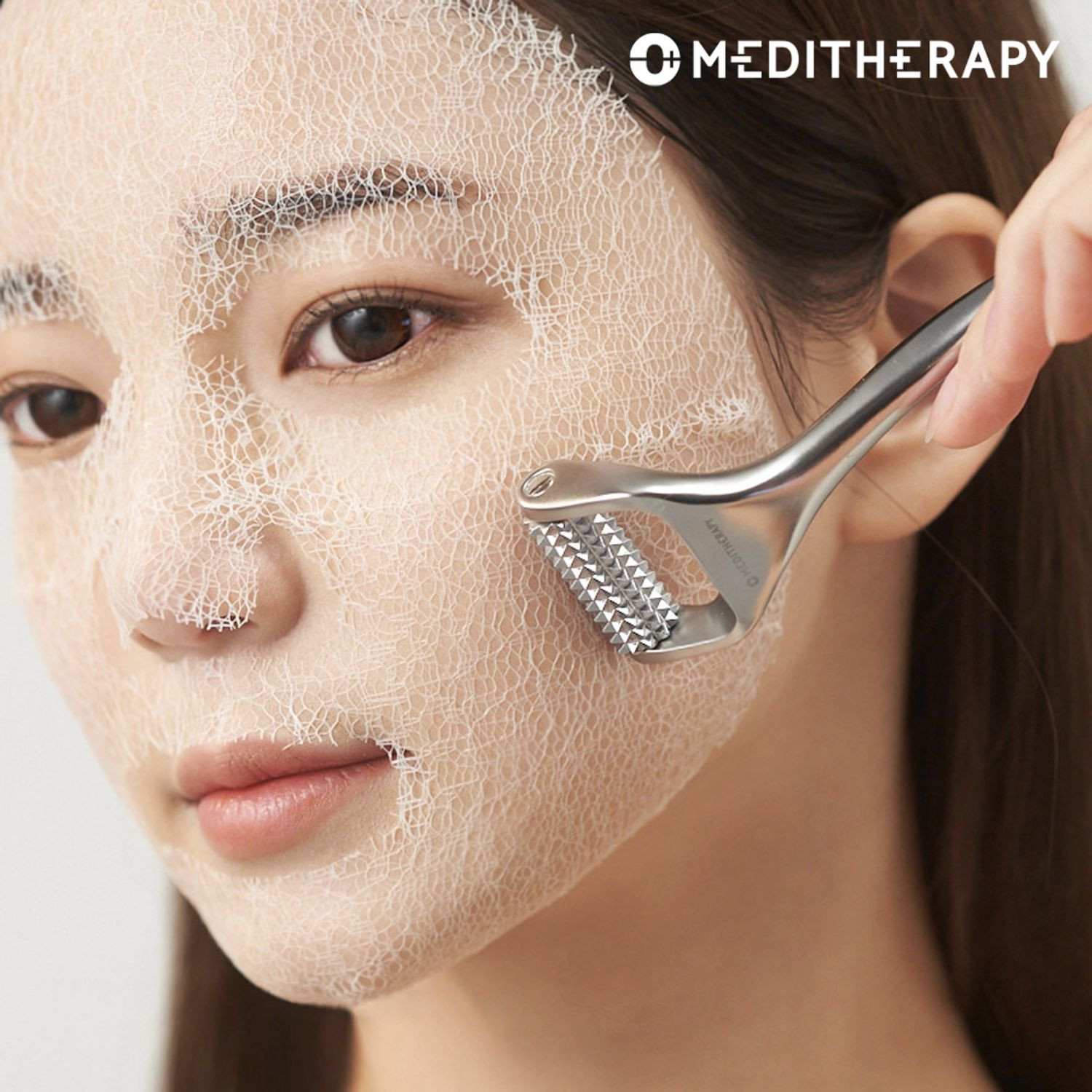 Meditherapy Wrinkle Fit Needle Face Roller (Mask Sheet Not Included) | OLIVE YOUNG Global | Olive Young Global