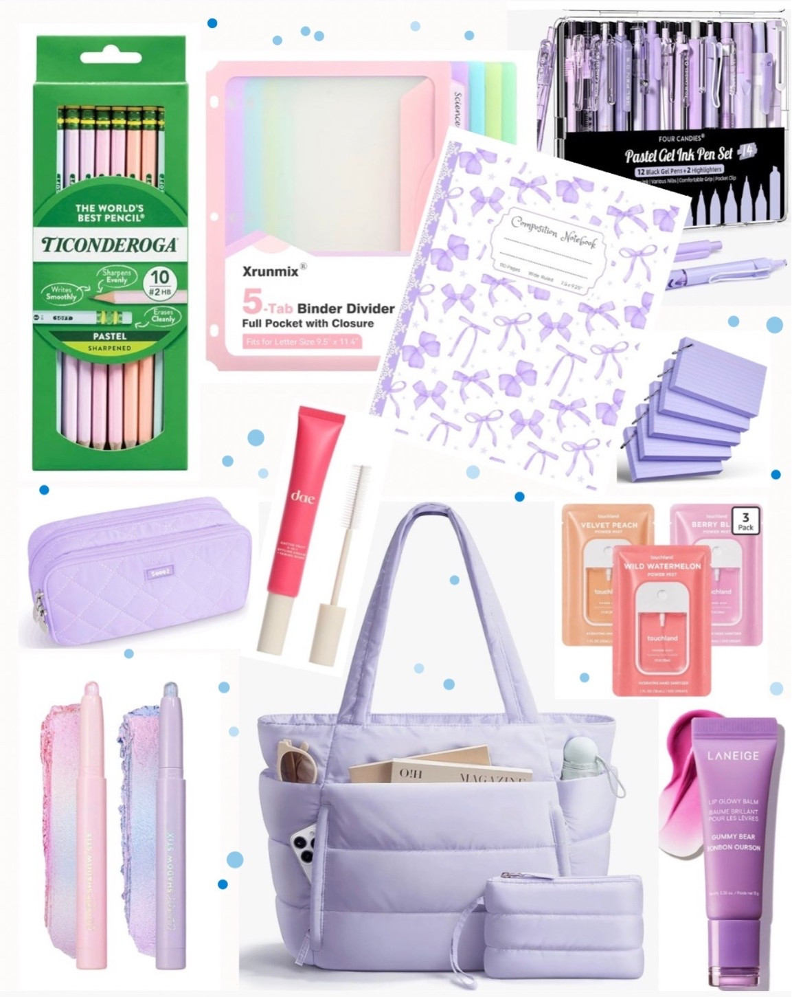 Purple themed back to school supplies and girlie things 





#girly
#college
#office
#teacher
#kindergarten
#notebooks
#schoolbag
#pens

#LTKmomlife #LTKKids