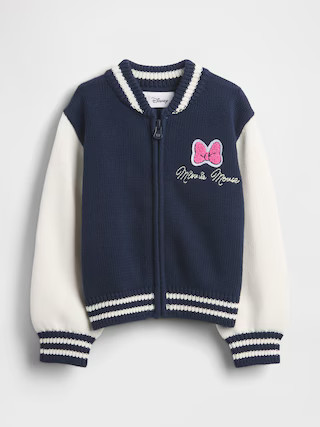 Gap × Disney Baby & Toddler Minnie Mouse Varsity Sweater | Gap (US)