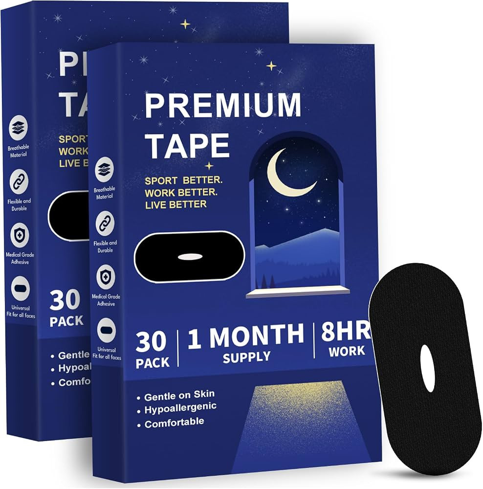 Mouth Tape for Sleeping 60 Pack, Compact & Easy to Handle B4 | Amazon (US)