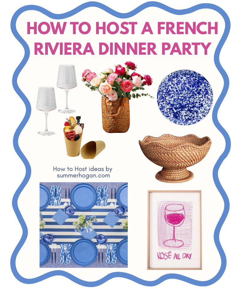 How to Host a French Riviera Themed Soiree 

 #LTKHome #LTKParties