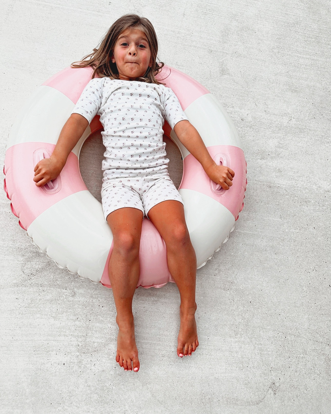 Striped inflatable ring 

#LTKHome #LTKSwim