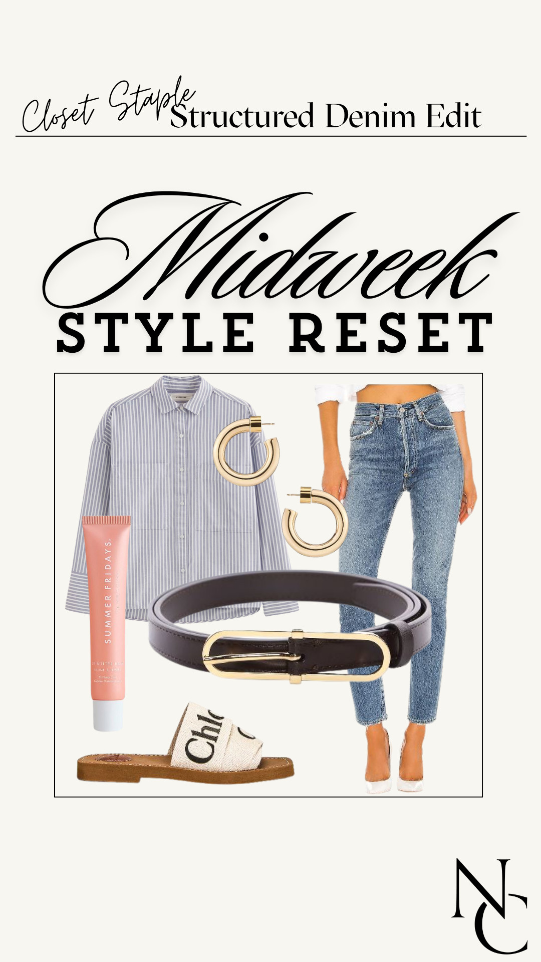 Midweek Style Reset - Structured Denim Edit!  

Nicole Colee Styles, Nicole Colee, Tailored Denim, Polished Look, NC Style, Revolve, Agolde 

 #LTKFindsUnder100 #LTKStyleTip #LTKShoeCrush