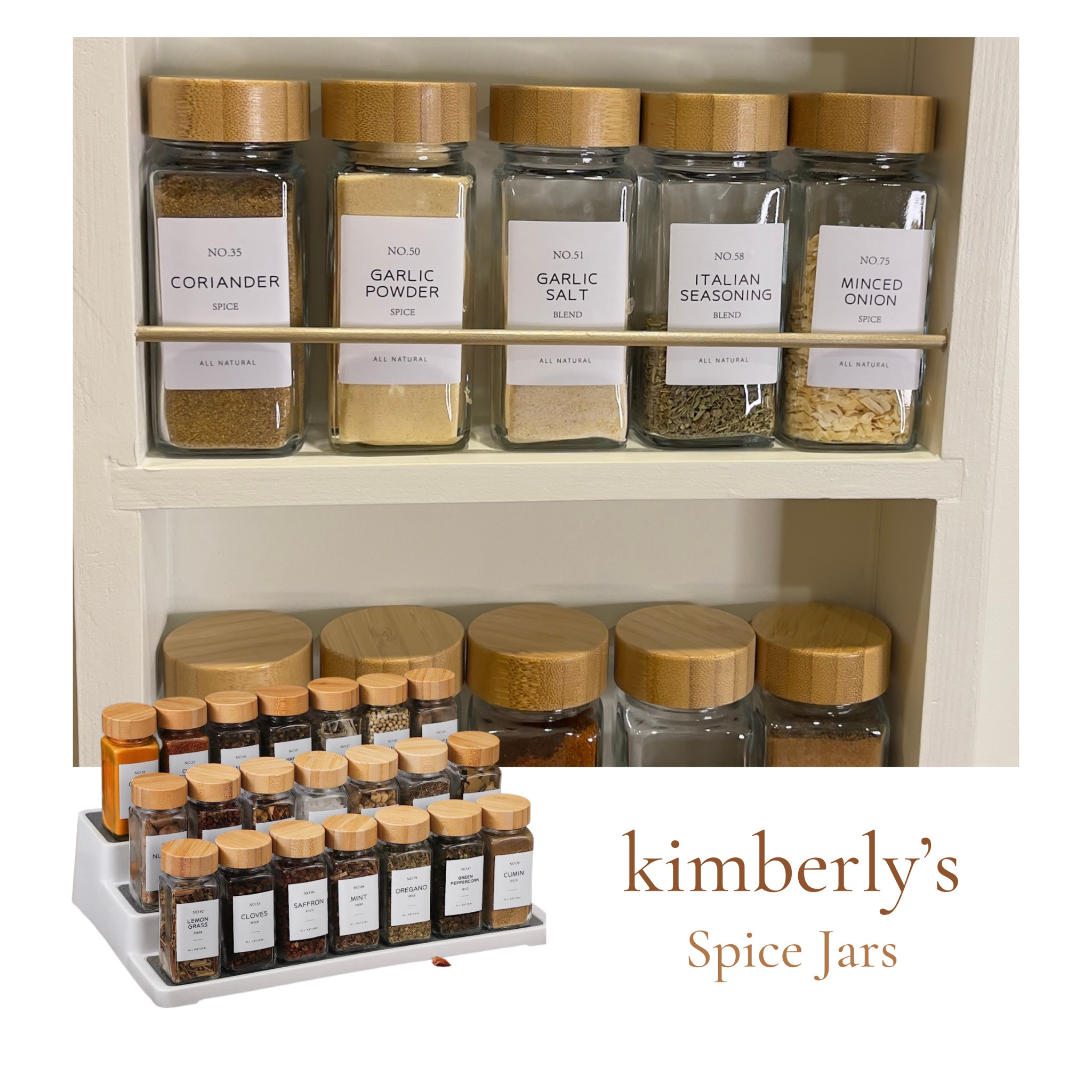 Favorite way to organize my new spicy pantry door  

#LTKFind #LTKunder50 #LTKhome