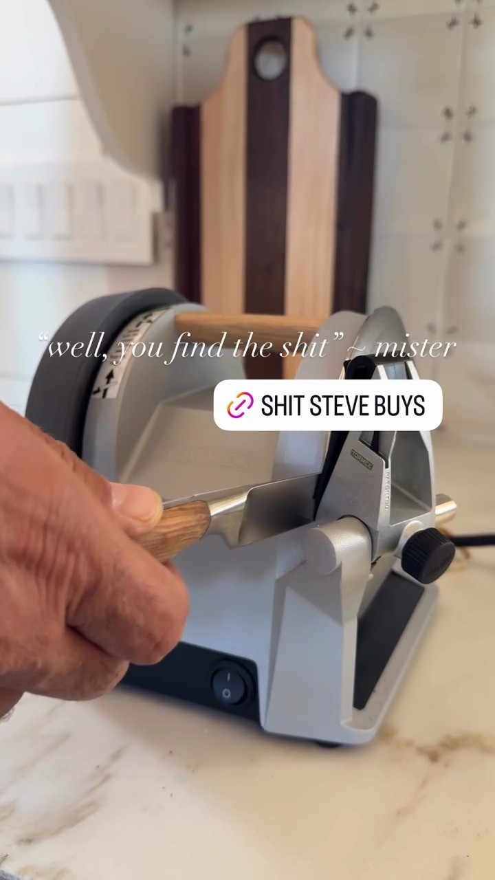 Kitchen knife sharpener my husband bought!

Amazon finds
Amazon home essentials
Knife sharpener 

 #LTKHome