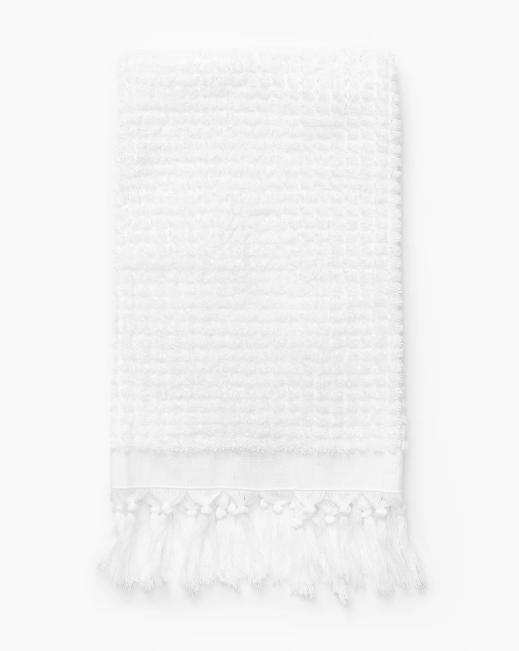 Una White Fringe Bath Collection | McGee & Co.