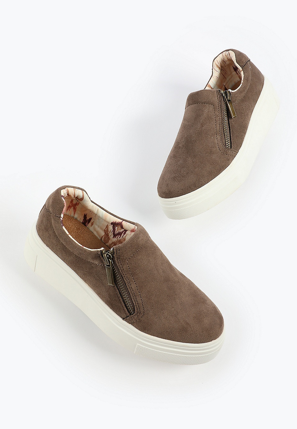 SuperCush Tegan Platform Zip Up Sneaker | Maurices