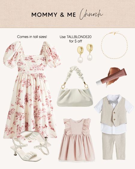 Mommy and me Easter outfit ideas for church 🌸

#LTKbaby #LTKSeasonal #LTKstyletip