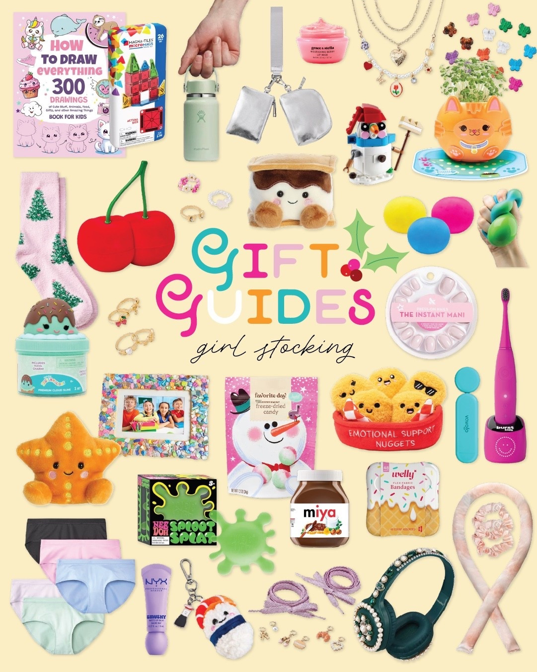 Tiny gifts, big smiles! From cute stuffies to sparkly accessories and fun beauty finds, these stocking stuffers are pure magic. 
 #StockingStuffers #GiftGuideForGirls #HolidayMagic

#LTKKids #LTKGiftGuide #LTKHoliday