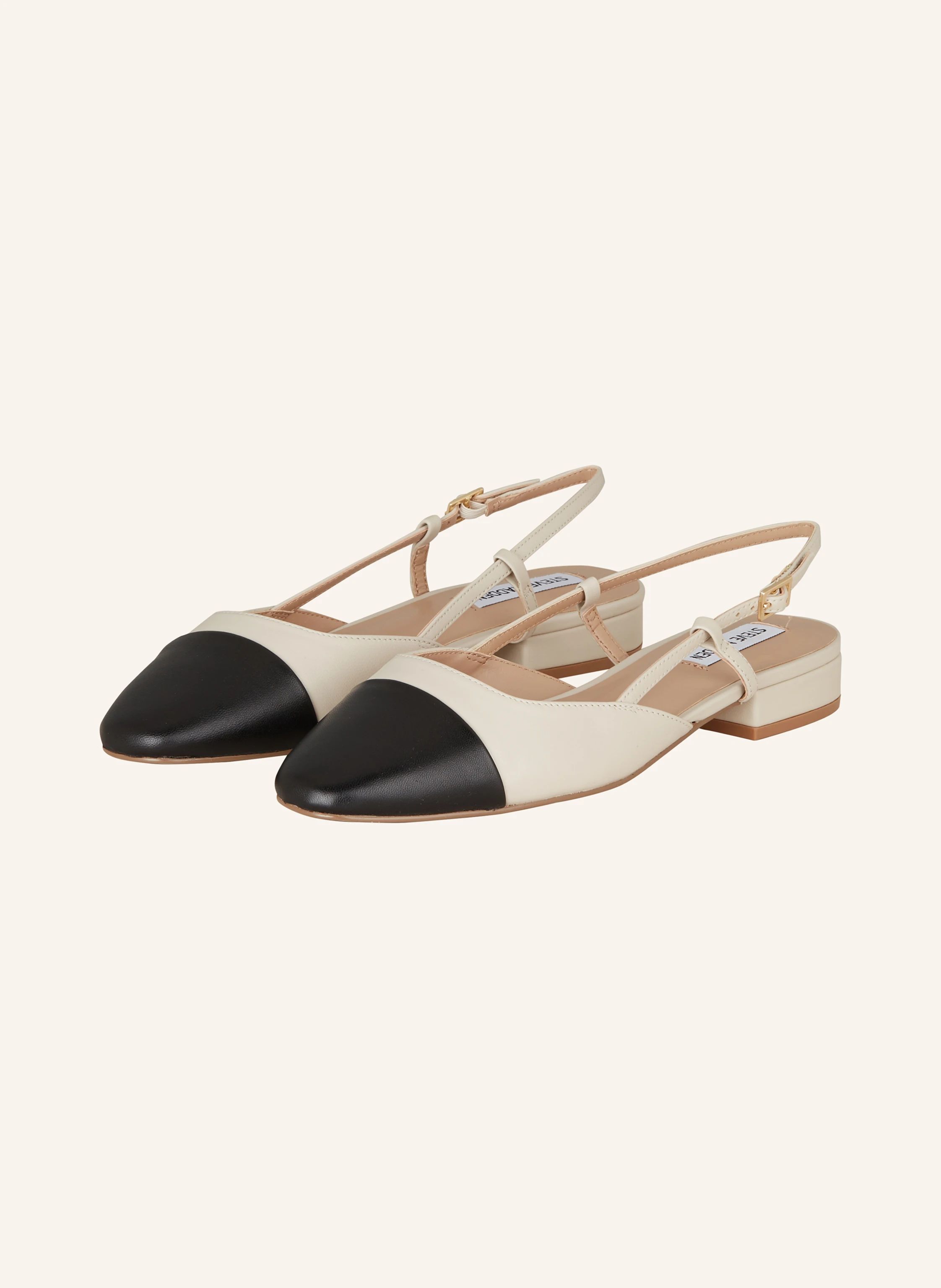 STEVE MADDEN Slingballerinas in creme/ schwarz | Breuninger (DACH)