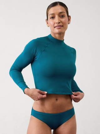 North Point Crop Rashguard | Athleta