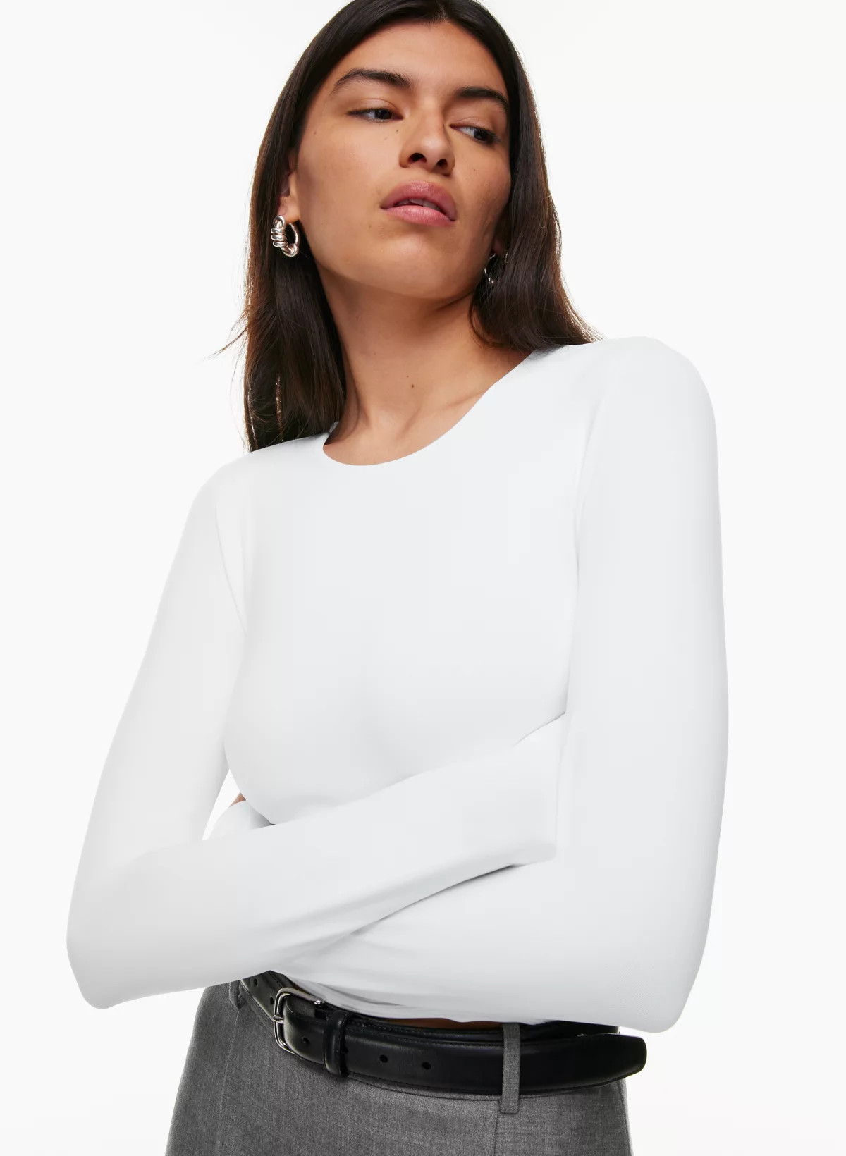 CONTOUR CREW LONGSLEEVE | Aritzia