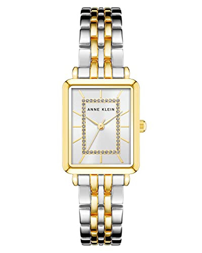 Anne Klein Women's Glitter Accented Bracelet Watch | Amazon (US)