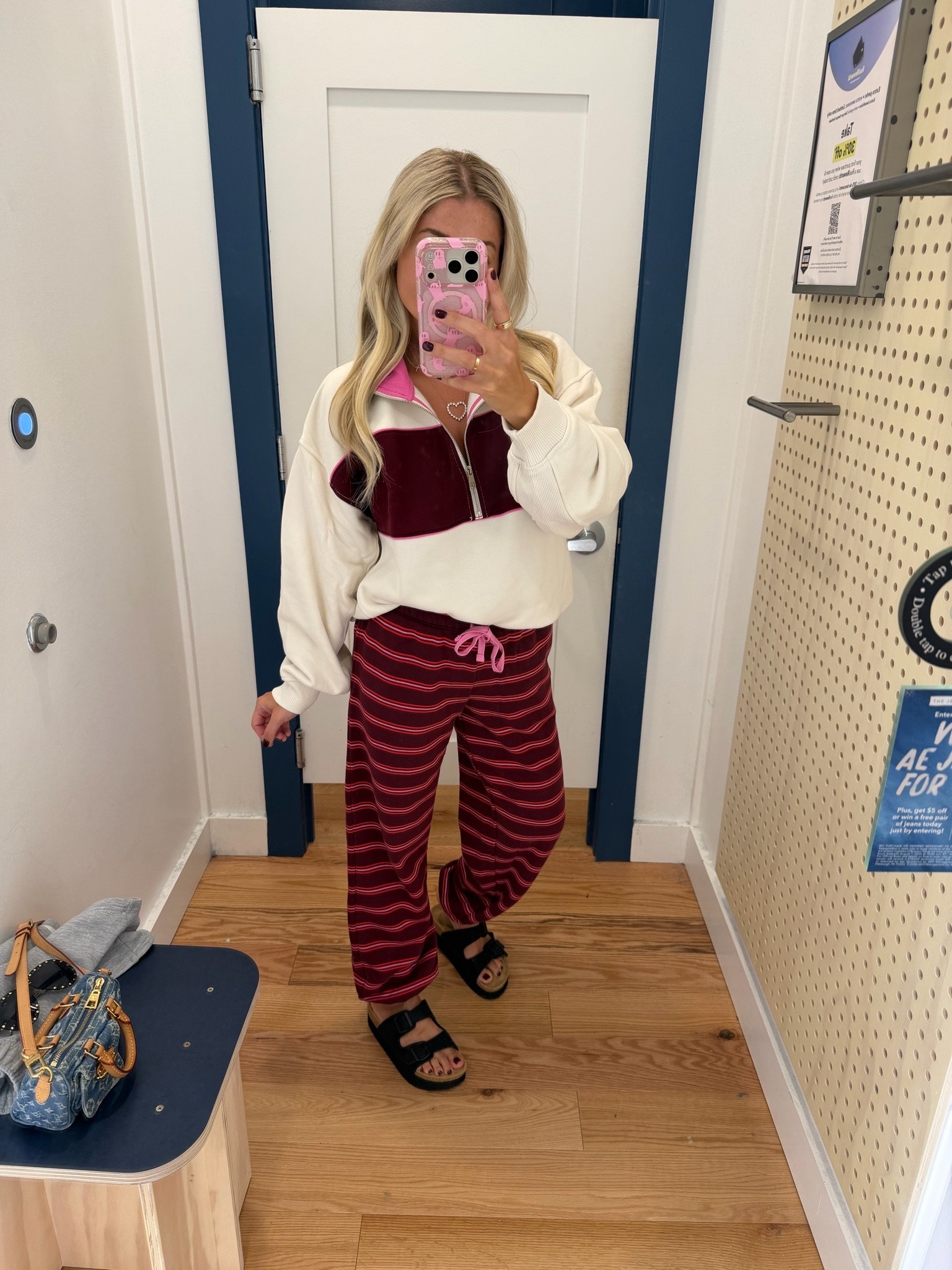 New matching set on sale
Size xs
Sandals tts
Fall outfit

#LTKSaleAlert