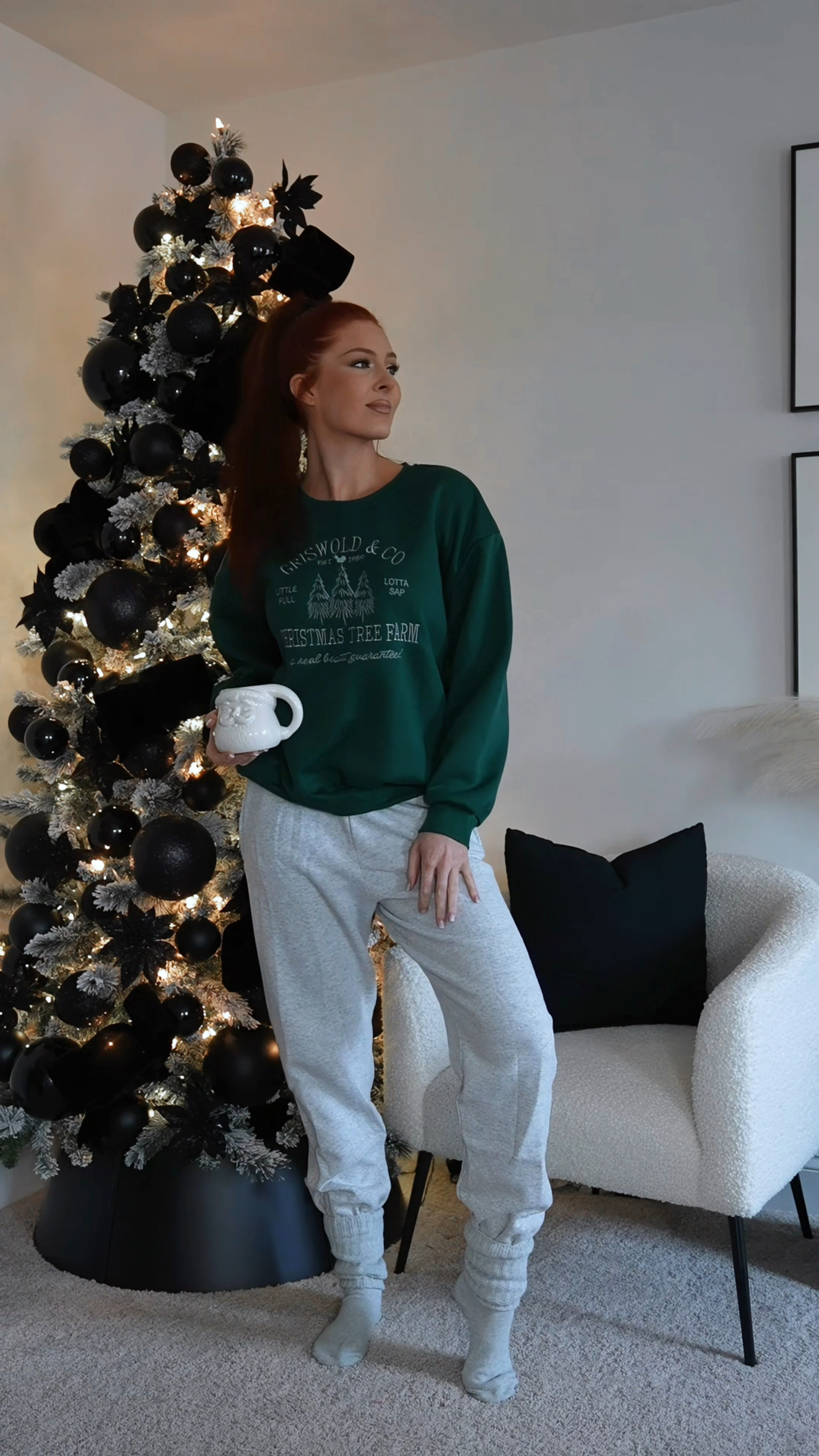 12 days, 12 outfits! On the seventh day of Christmas we look like a real beaut, Clark! But seriously, this is probably what I’ll look like Christmas morning🎄

#LTKSeasonal #LTKHoliday #LTKStyleTip