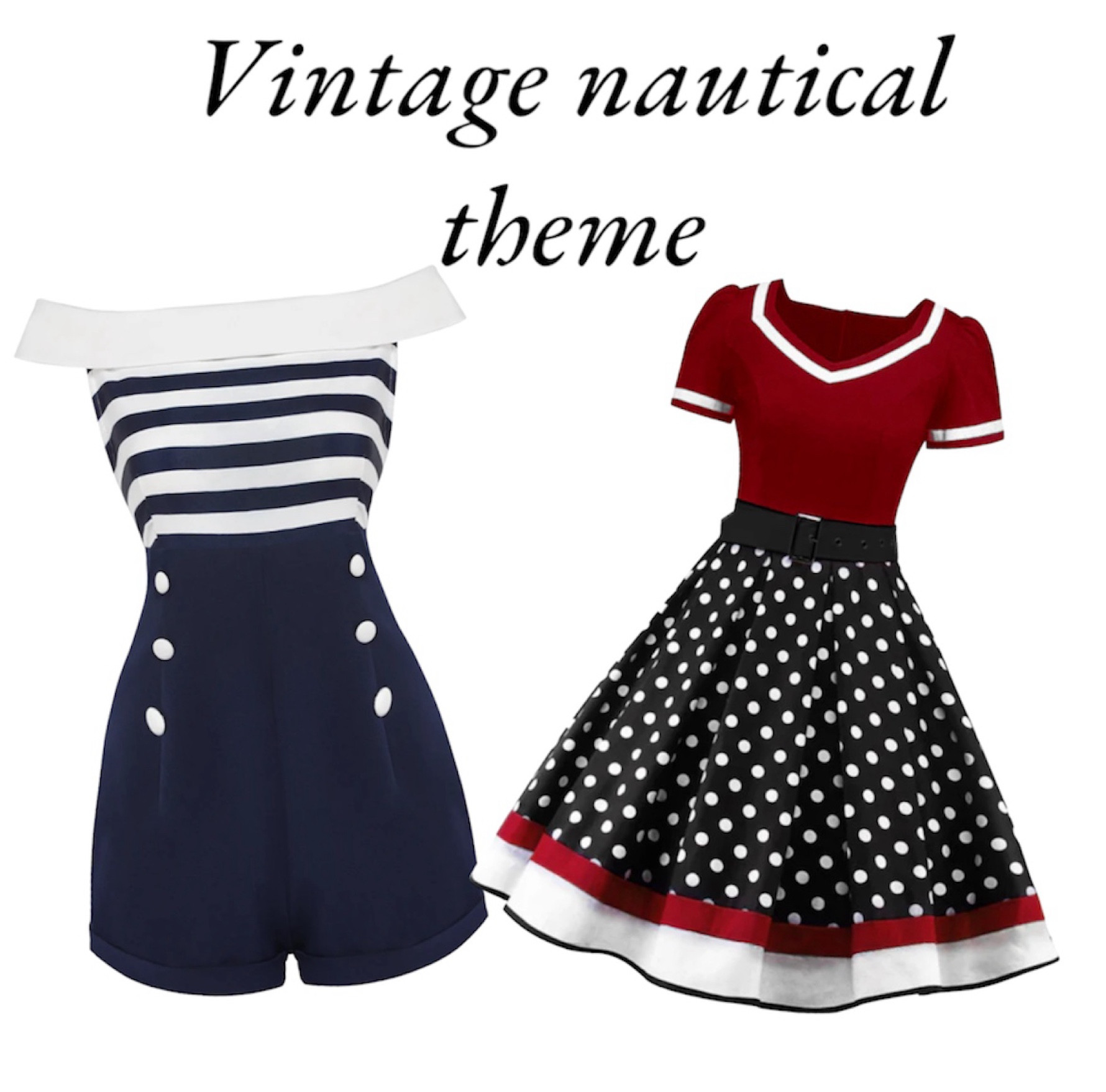 Nautical 1950’s womens attire great for your next cruise vacation! #vintagewomens #1950s #cruiseattire #dapper

#LTKBeauty #LTKStyleTip #LTKSeasonal