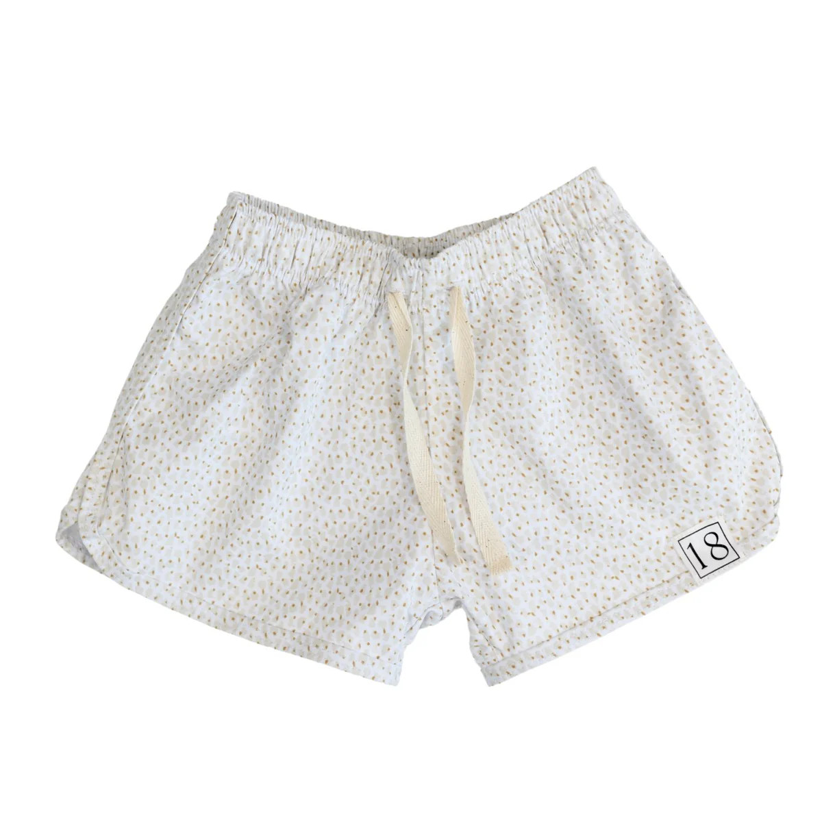 The Beau Swim Trunk | White Sand | 18 Summers