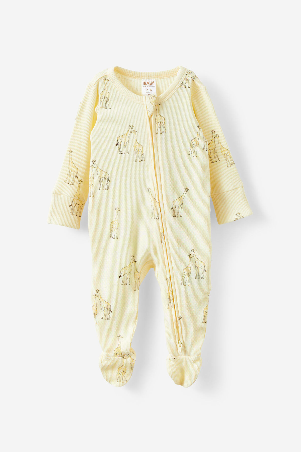 Organic Pointelle Zip Romper | Cotton On (ANZ)