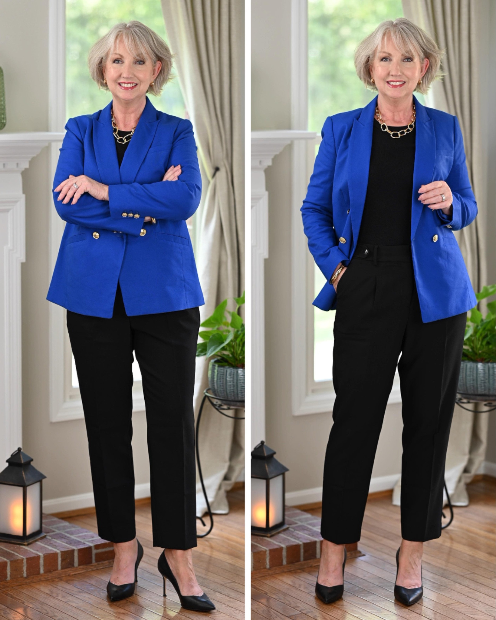 Create so many different looks with this Talbots New Arrival: the Tribeca pants from @Talbotsofficial The 
perfect fit changes everything! You’ll find other great pant silhouettes at Talbots, too. So find the pair that fits you best and create multiple outfits. These Tribeca pants fit true to size and are a nice ankle 
length. I’m wearing a small in the jacket  

#LTKcurves #LTKmidsize #LTKstyletip