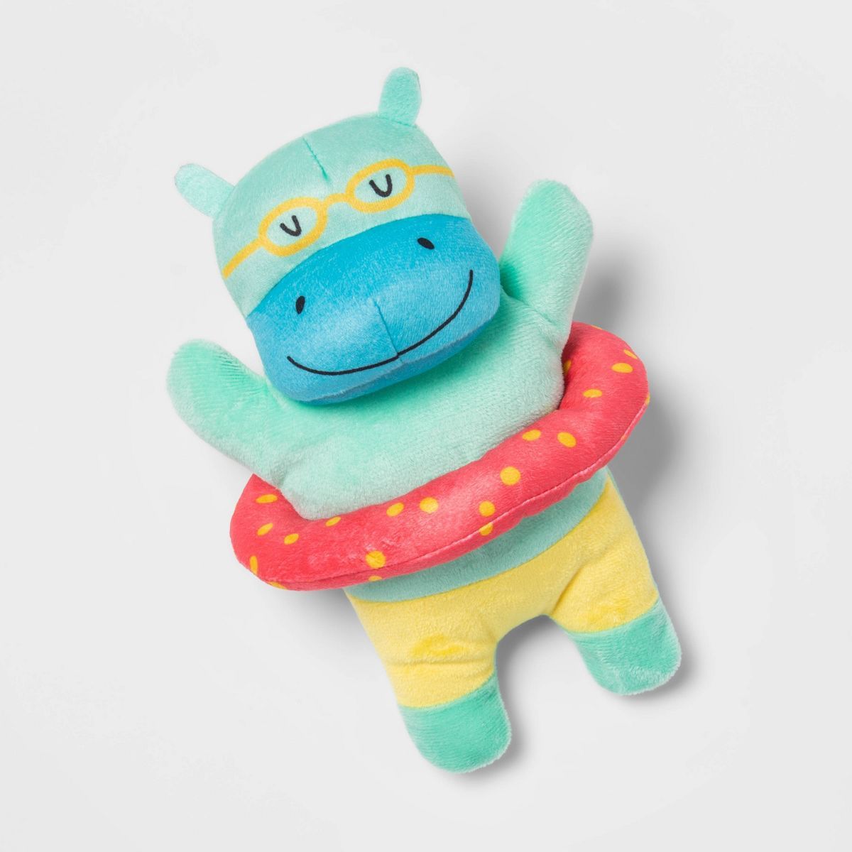 Swimming Hippo Plush Dog Toy - Sun Squad™ | Target