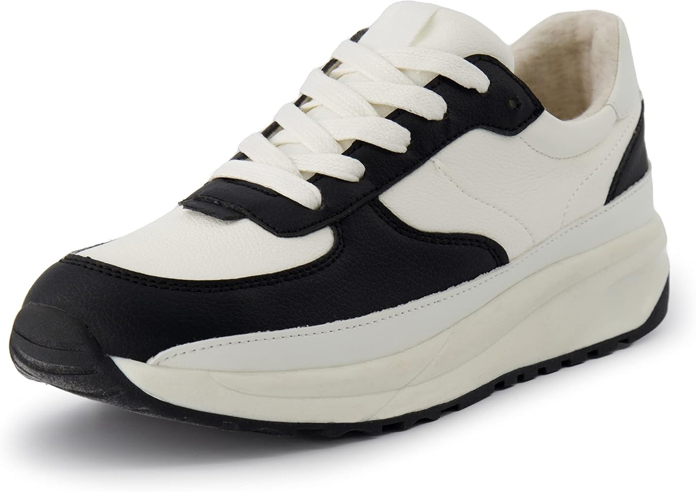 CUSHIONAIRE Women's Score lace up Sneaker +Comfort Foam, Wide Widths Available | Amazon (US)
