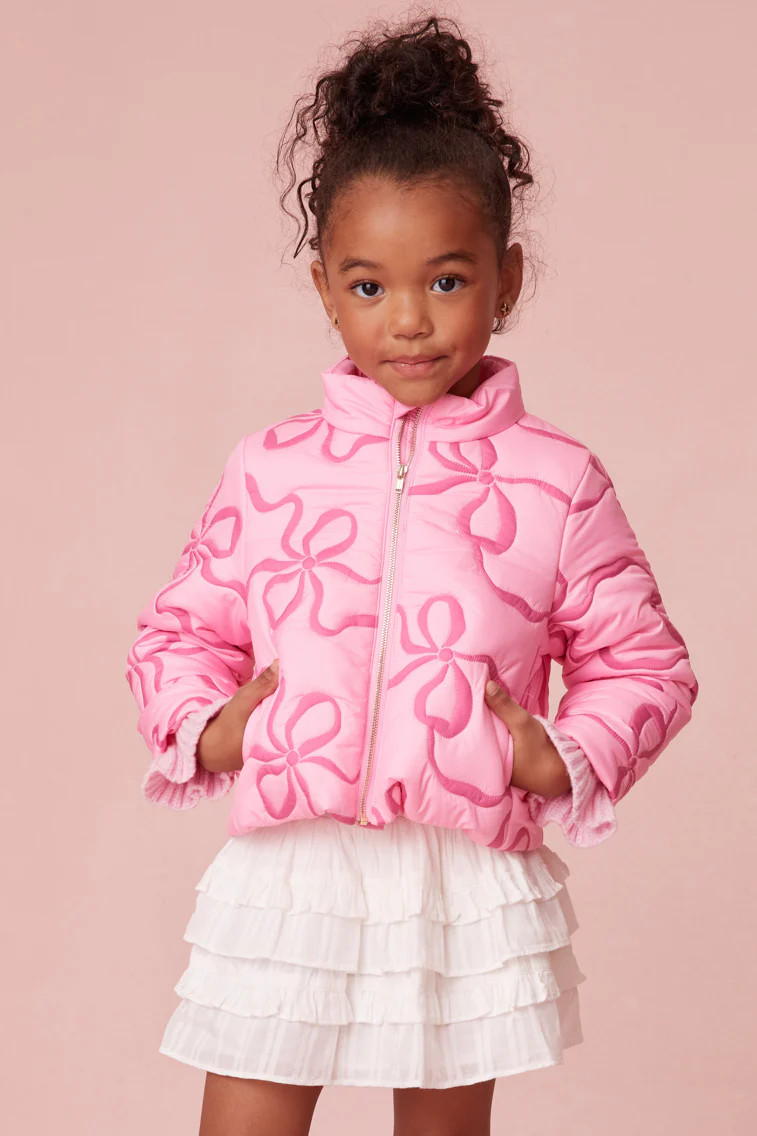Girls Dixon Puffer Jacket | LOVESHACKFANCY