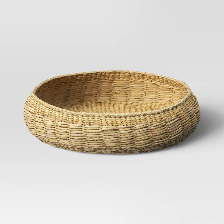 Target/Home/Home Decor/Decorative Objects‎Shop all ThresholdRibbed Woven Tray Including Plastic... | Target