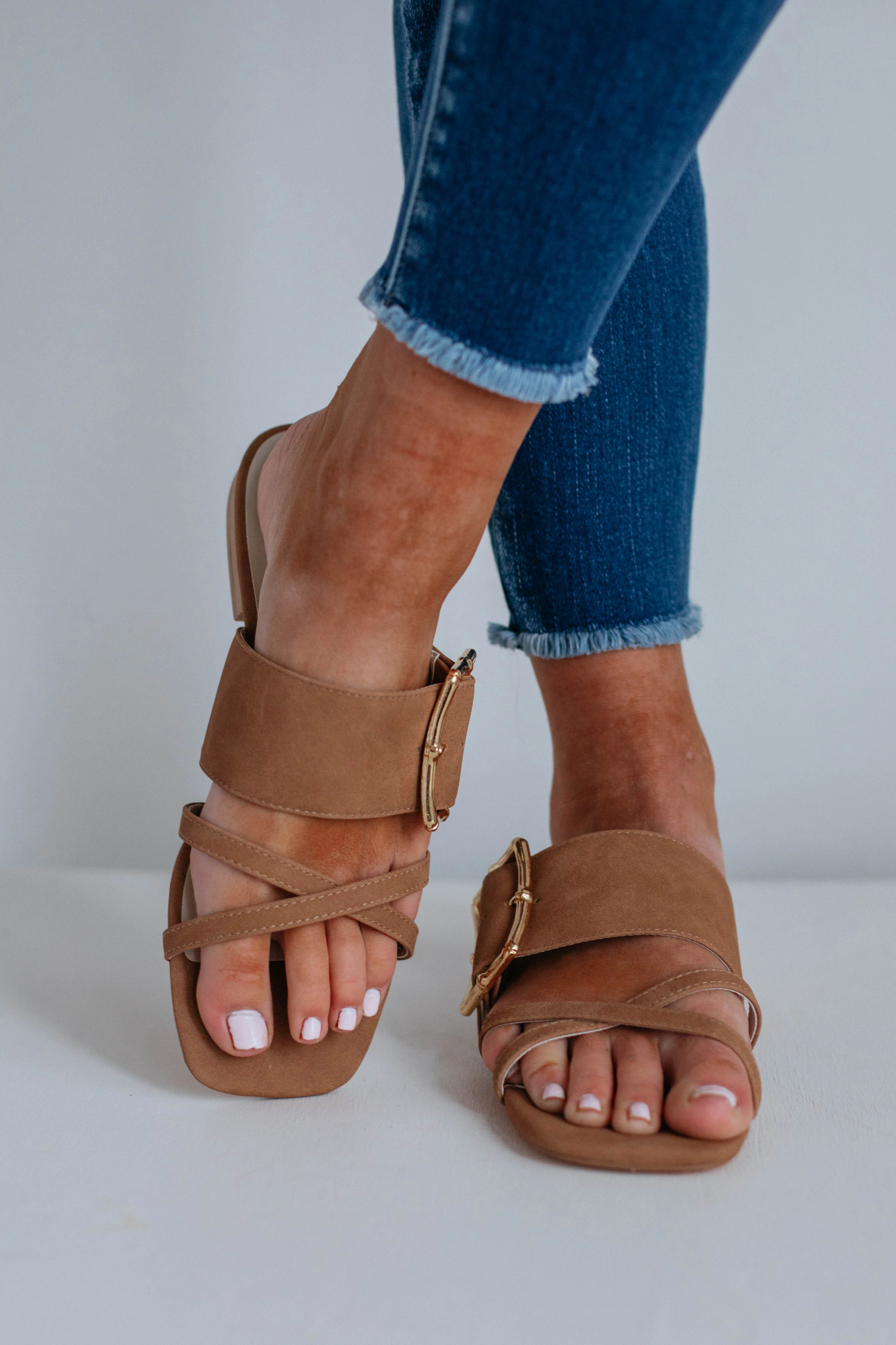 Out Of Office Sandals - Camel | Wild Oak Boutique