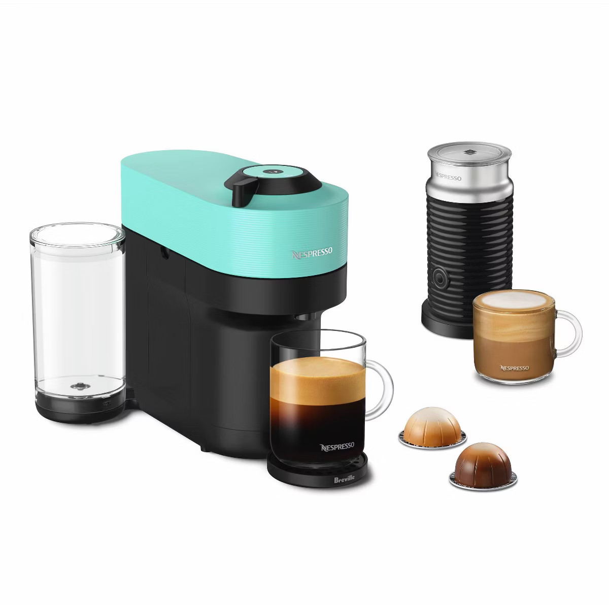 Nespresso Vertuo Pop+ Combination Espresso and Coffee Maker with Milk Frother by Breville | Target
