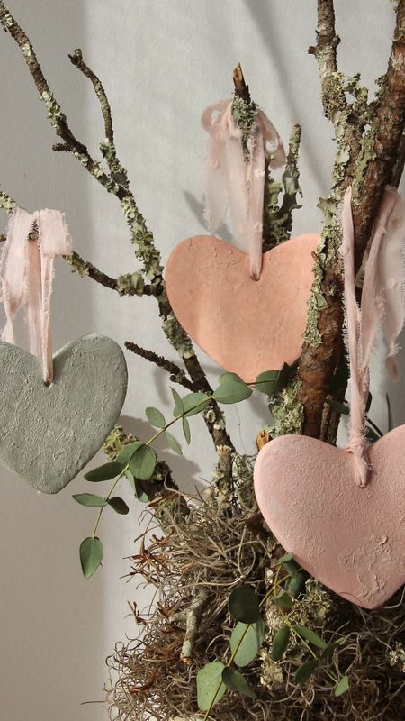I love the subtle nod to Valentines Day. Or for weddings, rehearsal dinners, bridal or baby showers or just because!!! 

#clayhearts #valentinedecor #bridalshowerdecor #babyshowerdecor 

Easy how-to: https://southhousedesigns.com/painted-clay-hearts/

With these supplies:

#LTKparties #LTKhome #LTKfamily