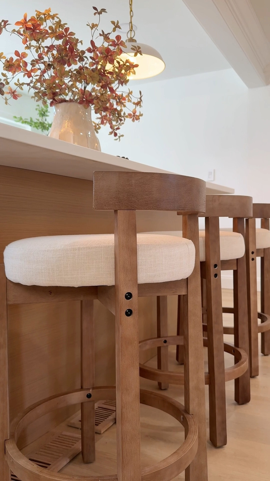 Designer look for less! 
Kitchen counter stools🤎

#LTKHome