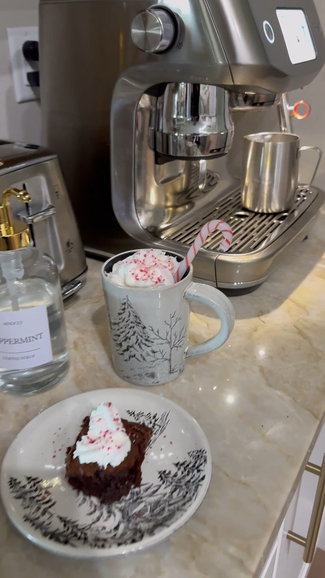 Afternoon holiday treat!  Espresso machine, home for the holidays, white chocolate Christmas coffee 

#LTKHoliday #LTKHome #LTKdayinmylife