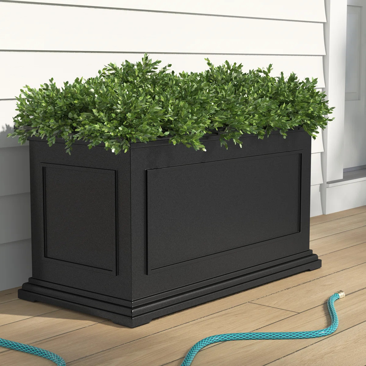 Abram 33" W x 16" D Planter Box with Drainage Holes | Wayfair North America