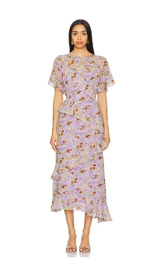 Floramae Dress in Lavender Flora | Revolve Clothing (Global)