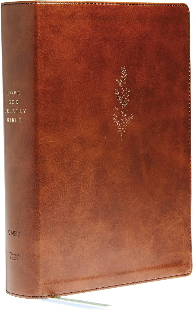Young Women Love God Greatly Bible: A SOAP Method Study Bible (NET, Brown Leathersoft, Comfort Pr... | Amazon (US)