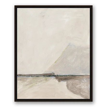 Tan Abstract Mountain - Painting | Wayfair North America