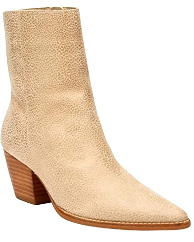 Matisse Women's Ankle Bootie Boot, Ivory Mini Leopard, 8 | Amazon (US)