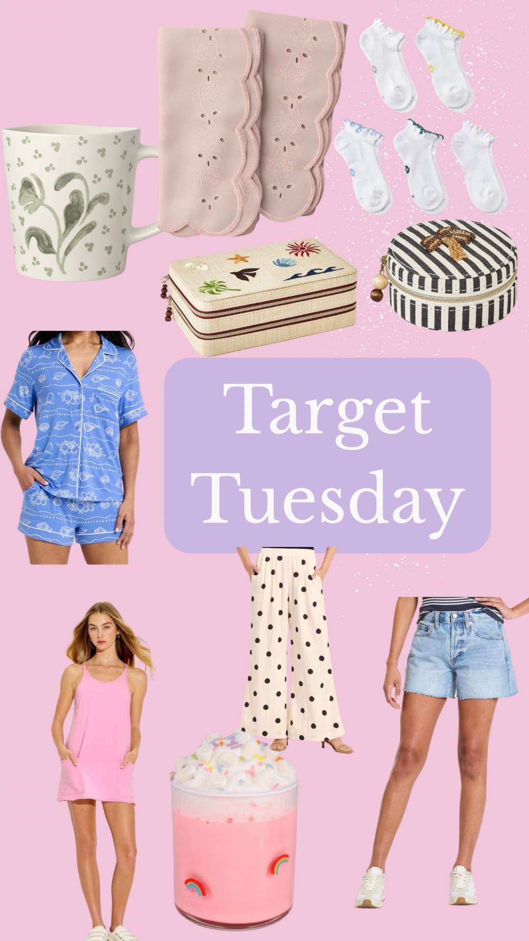 New arrivals at @Target 

Spring style
Easter 
Polka dots
Travel 

#LTKSeasonal #LTKHome #LTKSaleAlert
