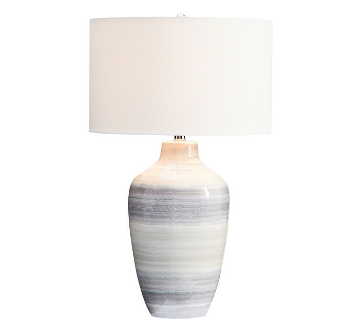 Hadley Ceramic Table Lamp, Large | Pottery Barn (US)