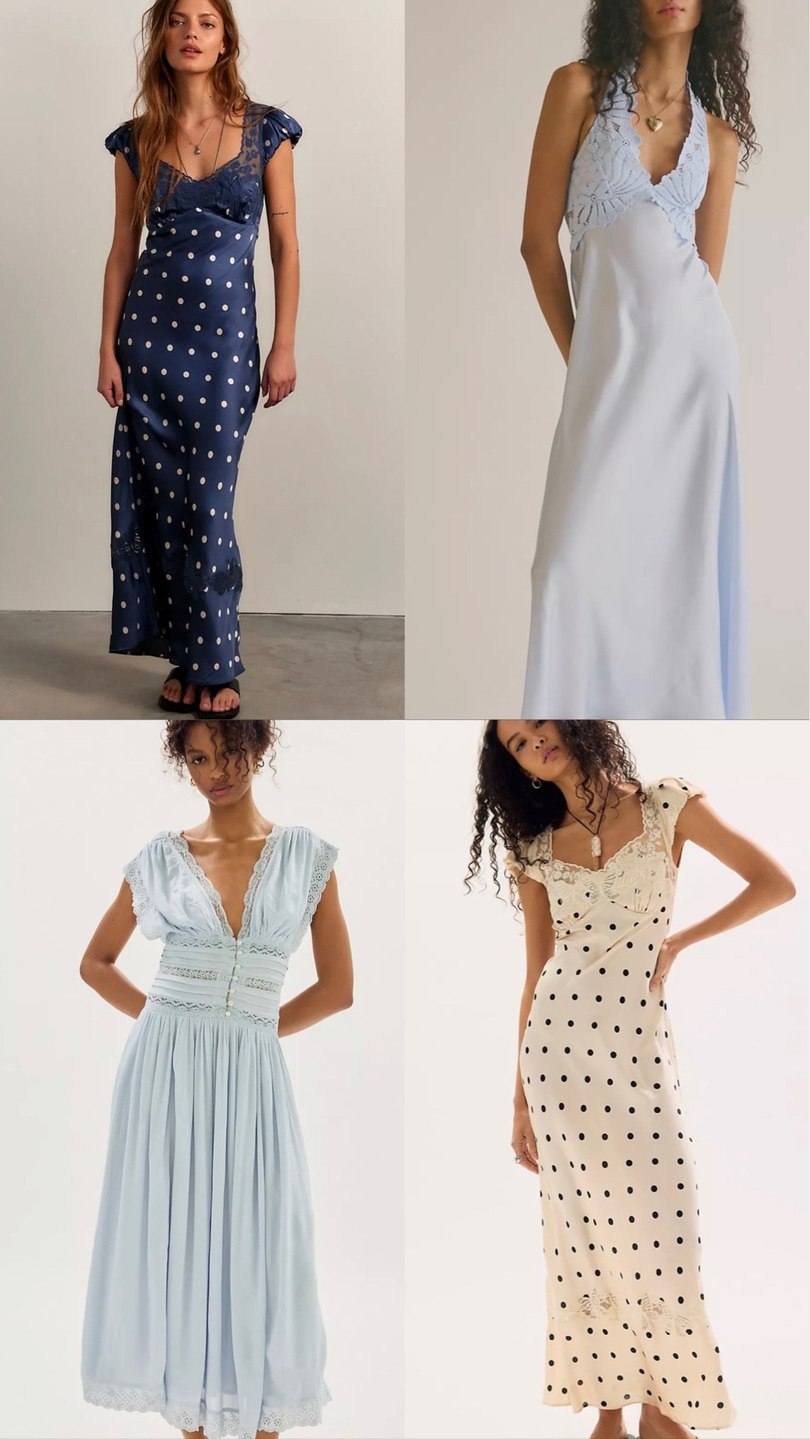 Found some pretty summer dresses perfect for upcoming occasions or wedding guest dresses @freepeople ad