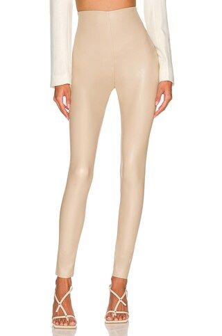 Commando Faux Leather Legging in Sand from Revolve.com | Revolve Clothing (Global)